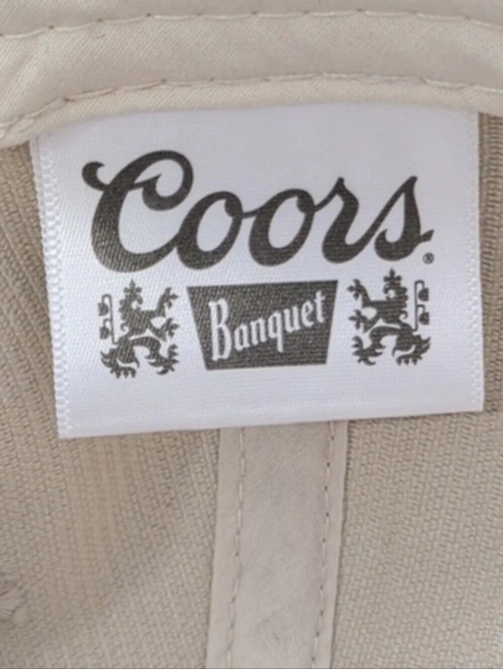 Coors Banquet Corduroy Rope Hat Snapback OS Vinrage Inspired Americana